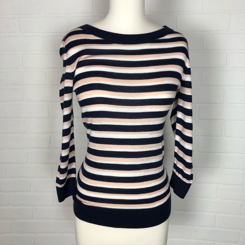 Halogen 3/4 sleeve pullover XS